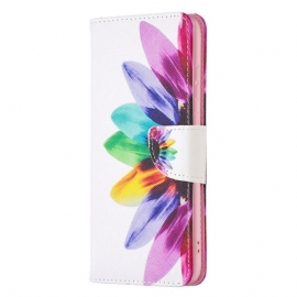 Θήκη Flip Samsung Galaxy A33 5G Λουλούδι Ακουαρέλας