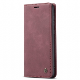 θηκη κινητου Samsung Galaxy A33 5G Θήκη Flip Caseme Faux Leather