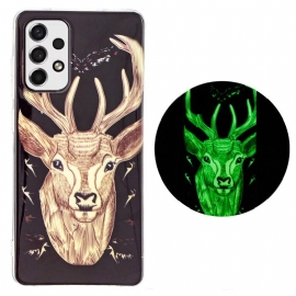 Θήκη Samsung Galaxy A33 5G Fluorescent Majestic Stag