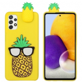 Θήκη Samsung Galaxy A33 5G Γυαλιά 3d Pineapple