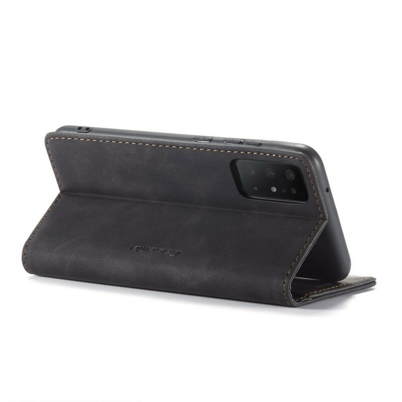 θηκη κινητου Samsung Galaxy S20 Ultra Θήκη Flip Caseme Faux Leather