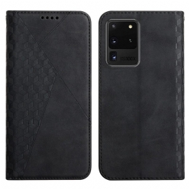 θηκη κινητου Samsung Galaxy S20 Ultra Θήκη Flip Geo Leather Effect