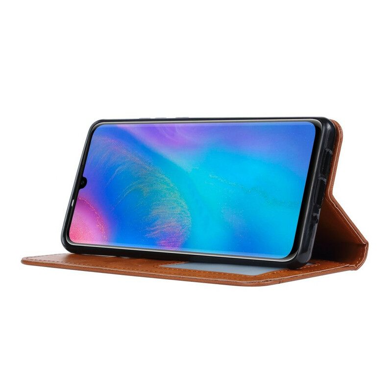θηκη κινητου Samsung Galaxy S20 Ultra Θήκη Flip Θήκη Κάρτας Από Συνθετικό Δέρμα