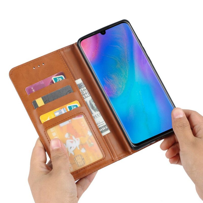 θηκη κινητου Samsung Galaxy S20 Ultra Θήκη Flip Θήκη Κάρτας Από Συνθετικό Δέρμα