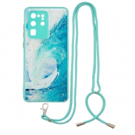Θήκη Samsung Galaxy S20 Ultra Κύμα Με Καλώδιο