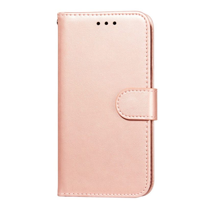 δερματινη θηκη Samsung Galaxy S22 5G με κορδονι Μονόχρωμο Λουράκι