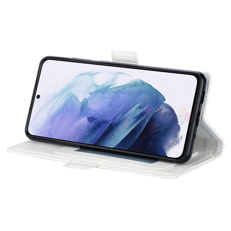 Κάλυμμα Samsung Galaxy S22 5G με κορδονι Διακόσμηση Mandala Με Λουράκι