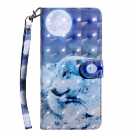 Θήκη Flip Samsung Galaxy S22 5G Gerald The Wolf