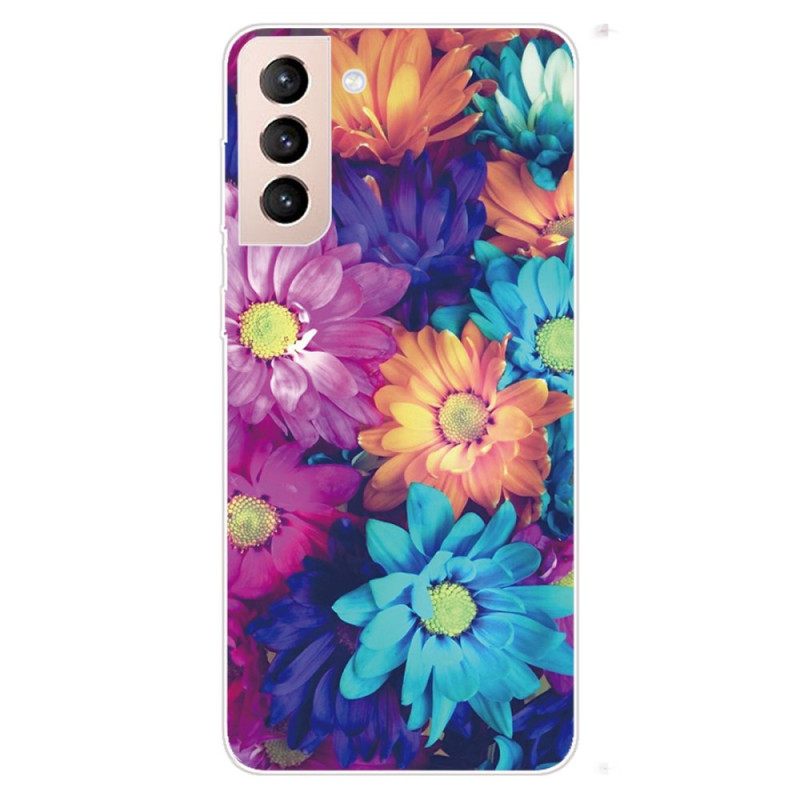 θηκη κινητου Samsung Galaxy S22 5G Εύκαμπτα Λουλούδια