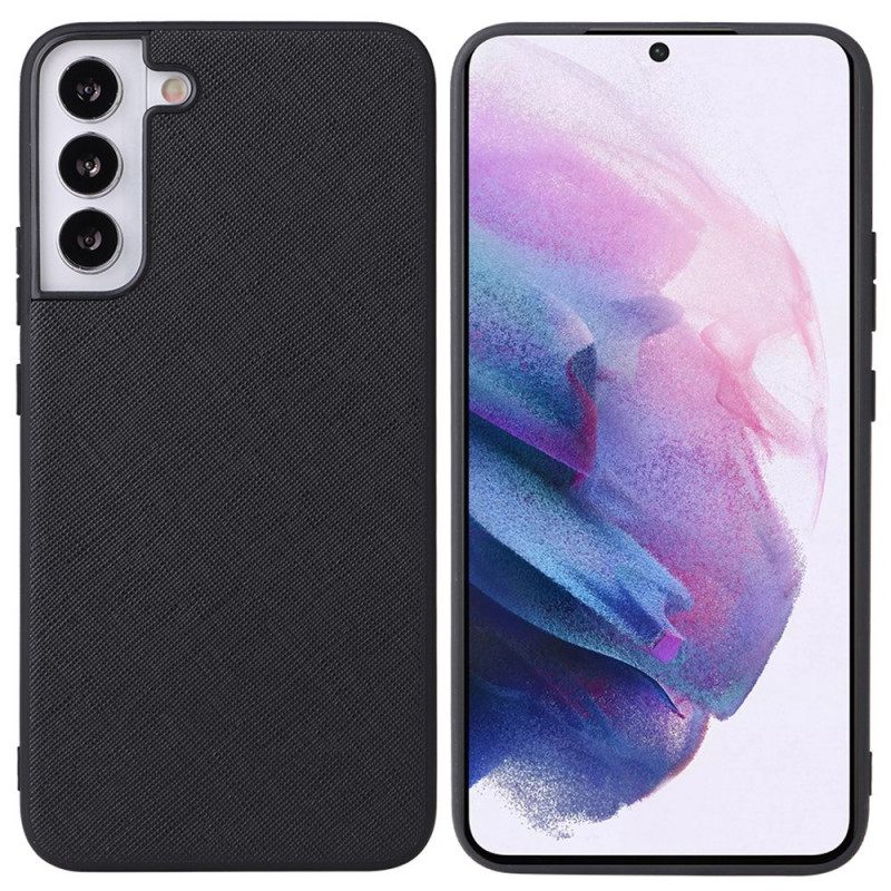 θηκη κινητου Samsung Galaxy S22 5G Στυλ Με Υφή Δέρματος