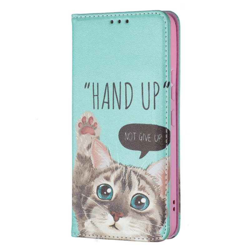 θηκη κινητου Samsung Galaxy S22 5G Θήκη Flip Χέρι Ψηλά