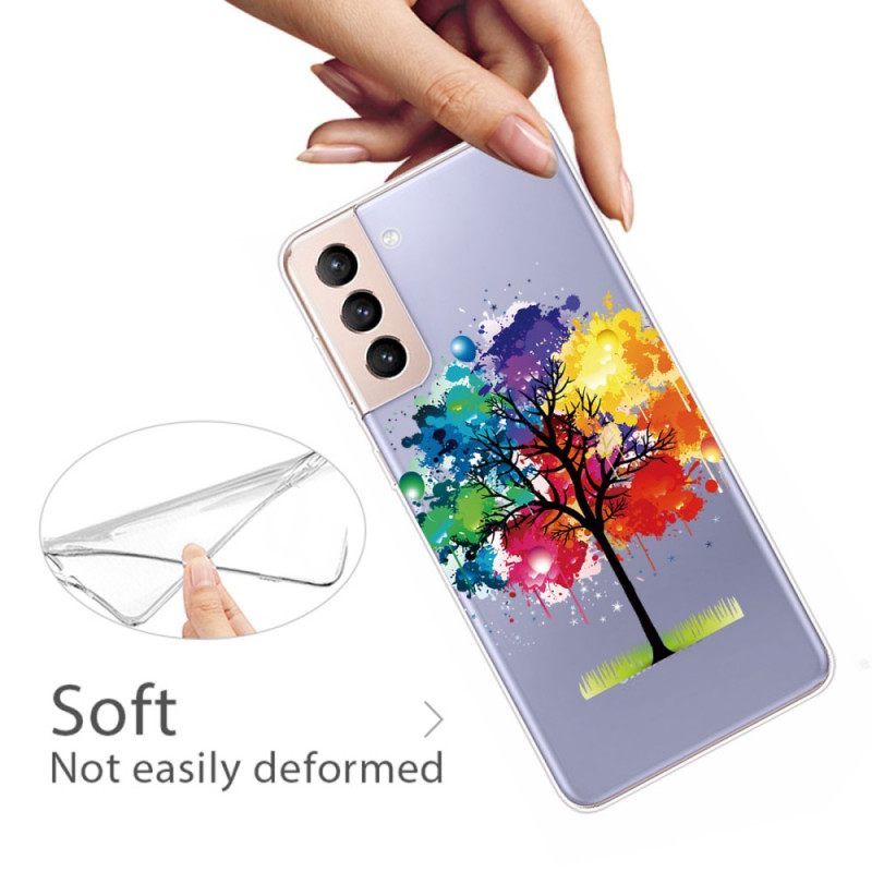 Θήκη Samsung Galaxy S22 5G Δέντρο Ακουαρέλας