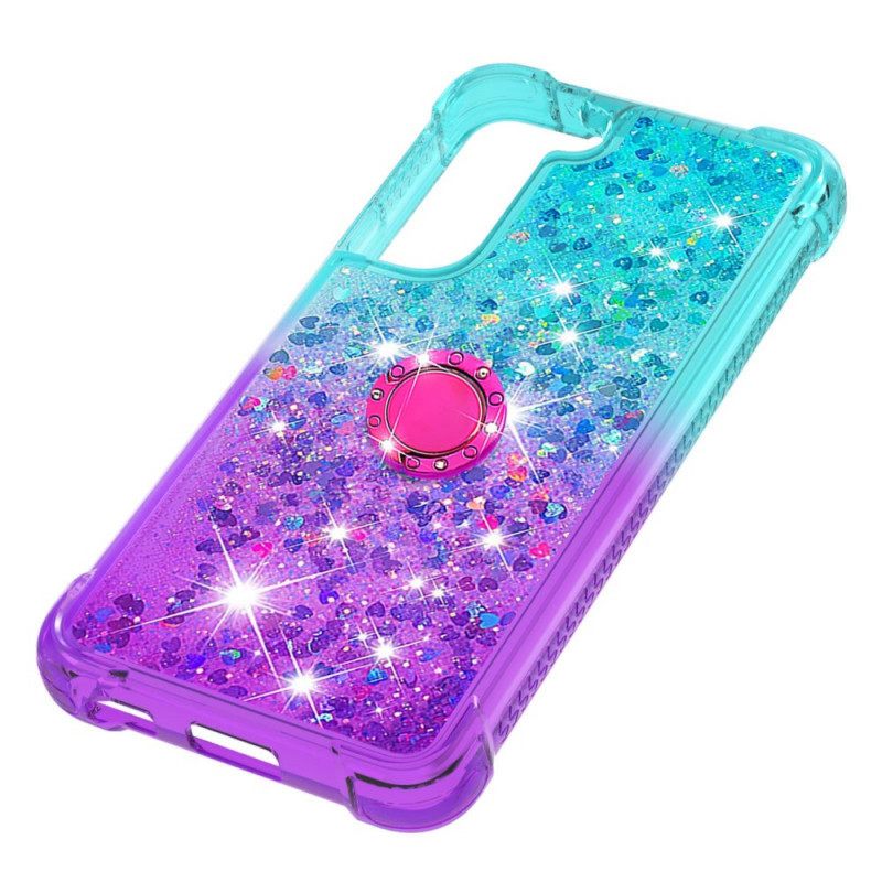 Θήκη Samsung Galaxy S22 5G Glitter Ring-support