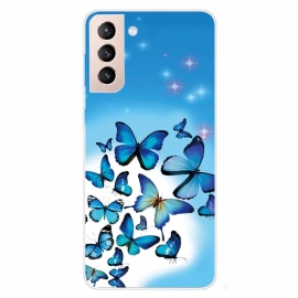 Θήκη Samsung Galaxy S22 5G Πεταλούδες Πεταλούδες 2