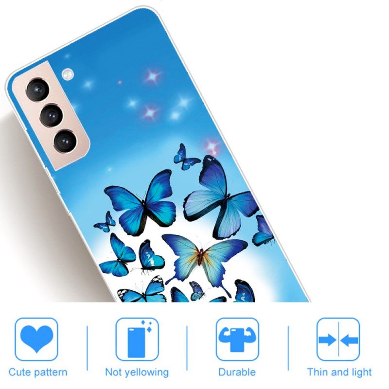 Θήκη Samsung Galaxy S22 5G Πεταλούδες Πεταλούδες 2