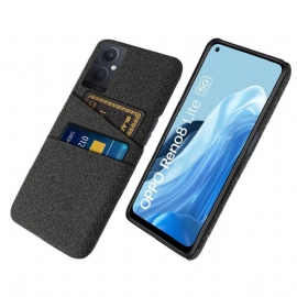 θηκη κινητου Oppo Reno 8 Lite Πανί Θήκης Κάρτας