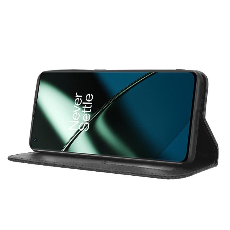 θηκη κινητου OnePlus 11 5G Θήκη Flip Στυλιζαρισμένο Δερμάτινο Στυλ
