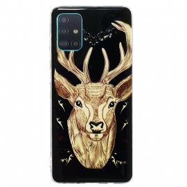 θηκη κινητου Samsung Galaxy A71 Fluorescent Majestic Stag