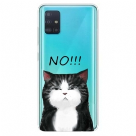 θηκη κινητου Samsung Galaxy A71 Η Γάτα Που Λέει Όχι
