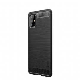 θηκη κινητου Samsung Galaxy A71 Mofi Brushed Carbon Fiber