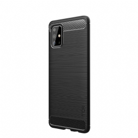 θηκη κινητου Samsung Galaxy A71 Mofi Brushed Carbon Fiber