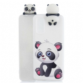 Θήκη Samsung Galaxy A71 3d Χαριτωμένο Panda