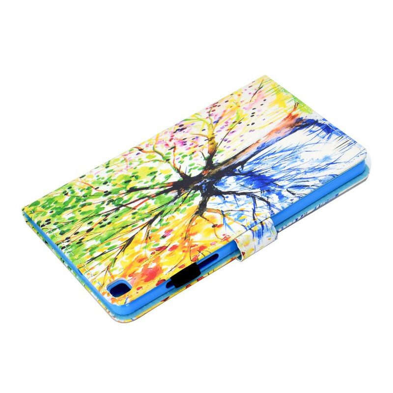 Κάλυμμα Samsung Galaxy Tab A7 Lite Δέντρο Ακουαρέλας
