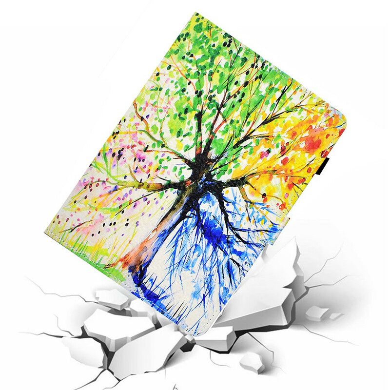 Κάλυμμα Samsung Galaxy Tab A7 Lite Δέντρο Ακουαρέλας