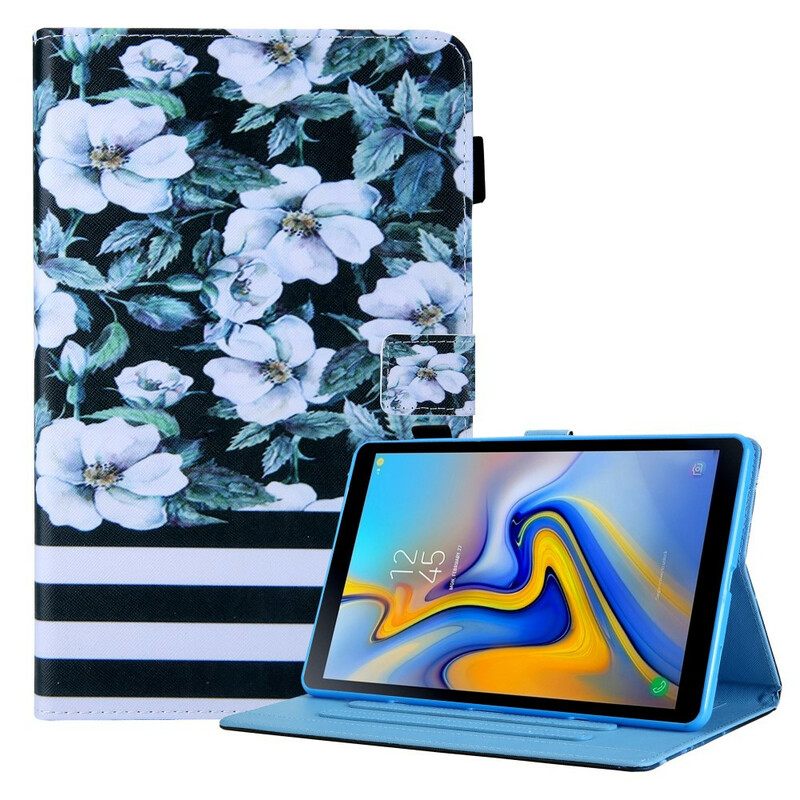 Κάλυμμα Samsung Galaxy Tab A7 Lite Σχέδιο Λουλουδιών