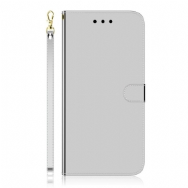 δερματινη θηκη Samsung Galaxy A53 5G Κάλυμμα Καθρέφτη Από Συνθετικό Δέρμα
