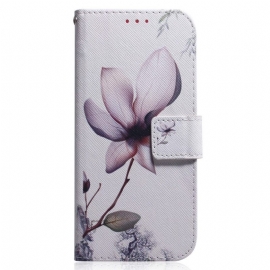 δερματινη θηκη Sony Xperia 1 IV Vintage Rose Flower