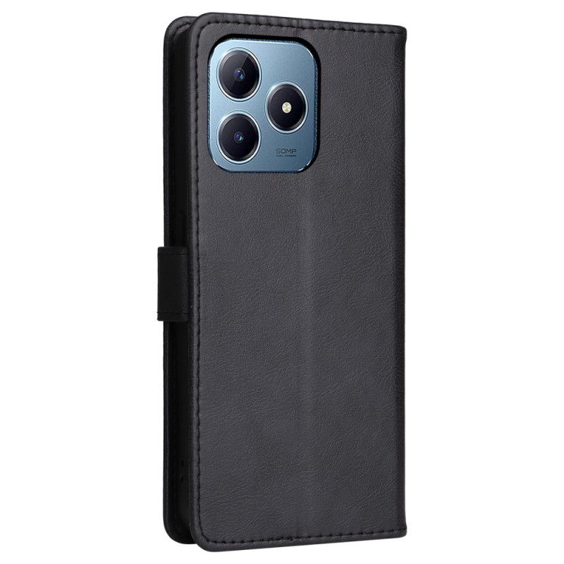 Δερματινη Θηκη Realme C61 Απλό Faux Δέρμα