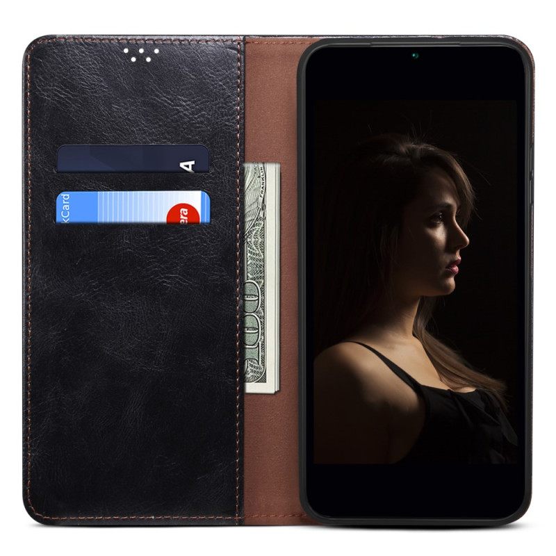 Δερματινη Θηκη Realme C61 Κερωμένο Faux Δέρμα Σιλικόνης