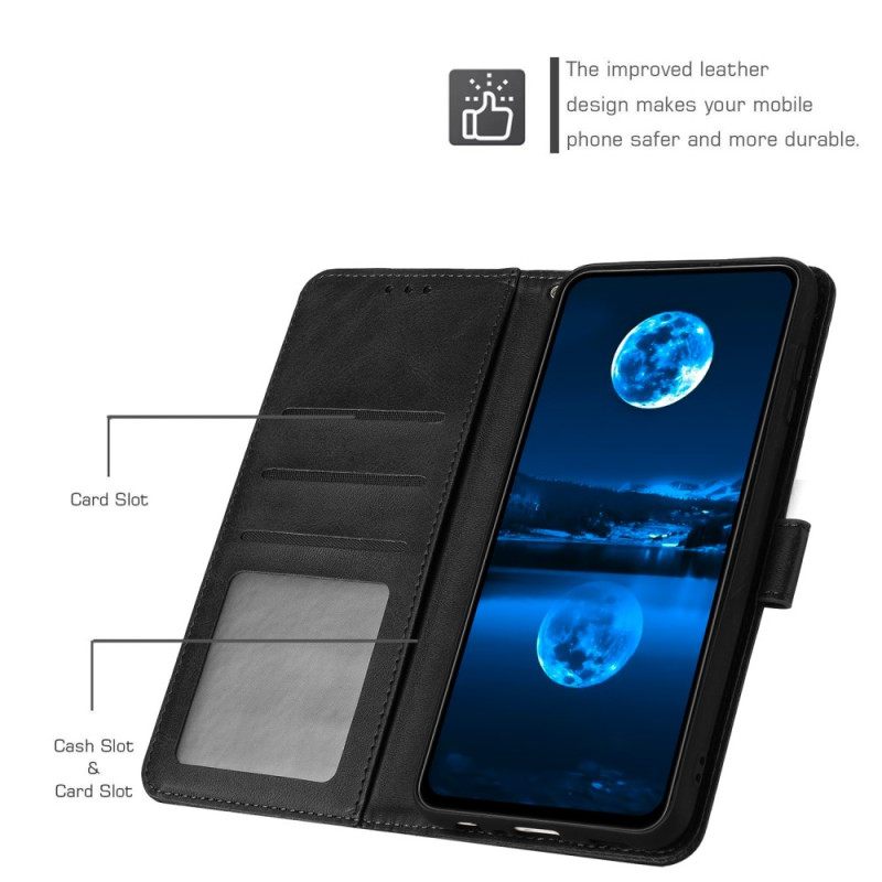 Δερματινη Θηκη Realme C61 Ματ Φινίρισμα Με Λουράκι
