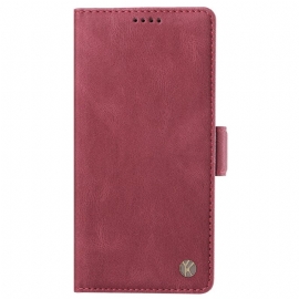 Δερματινη Θηκη Realme C61 Yikatu Rivet Σιλικόνης