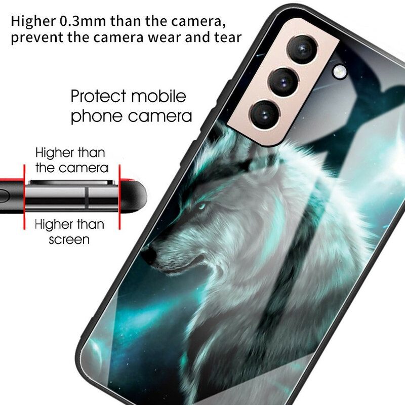 θηκη κινητου Samsung Galaxy S21 FE Wolf Tempered Glass
