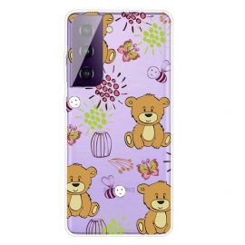 Θήκη Samsung Galaxy S21 FE Bears Top