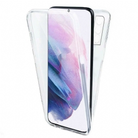 Θήκη Samsung Galaxy S21 FE Διαφανές Μπροστινό Πίσω Μέρος