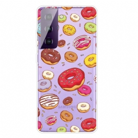 Θήκη Samsung Galaxy S21 FE Love Donuts