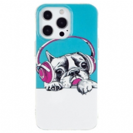 Θήκη iPhone 15 Pro Max Σκύλος Φθορισμού