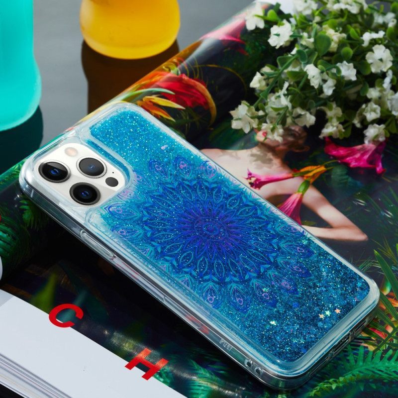 θηκη κινητου iPhone 15 Pro Max Mandala Glitter