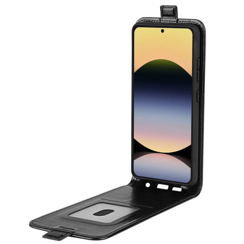 Δερματινη Θηκη Xiaomi Redmi Note 14s Κάθετο Πτερύγιο