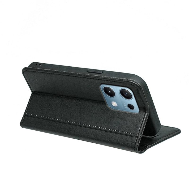 Δερματινη Θηκη Xiaomi Redmi Note 14s Ριγέ Με Λουρί