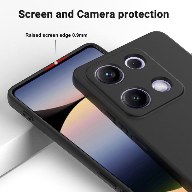 Κάλυμμα Xiaomi Redmi Note 14s Λουράκι Υγρής Σιλικόνης Σιλικόνης