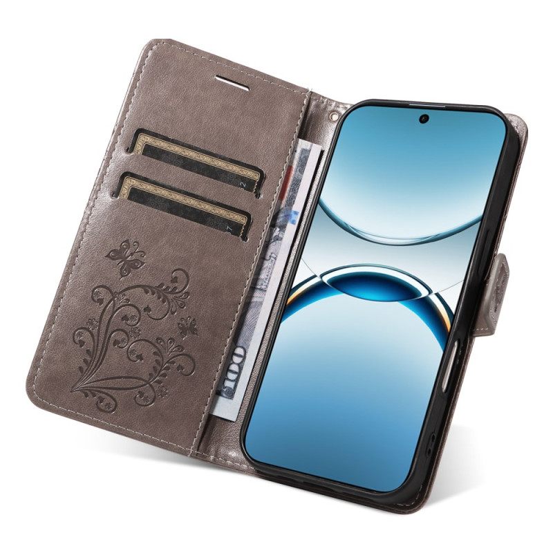 Δερματινη Θηκη Oppo Find X8 Γιγάντιες Πεταλούδες