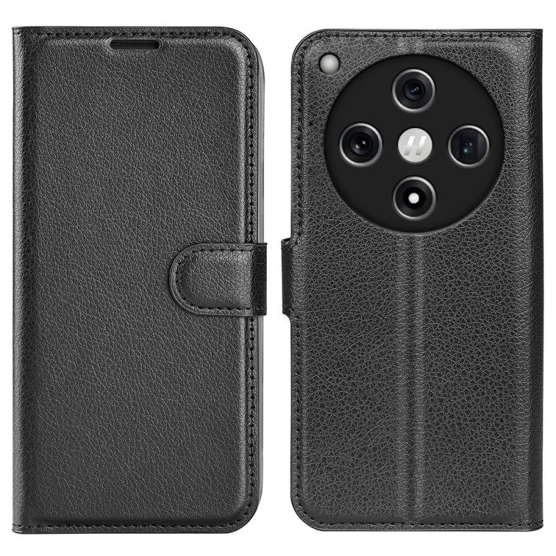 Δερματινη Θηκη Oppo Find X8 Κλασικό Δέρμα Lychee