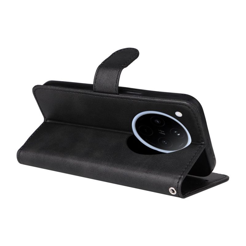 Δερματινη Θηκη Oppo Find X8 Λουρί Με Τεχνητό Δέρμα Σιλικόνης