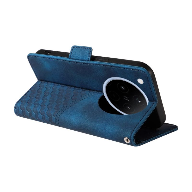 Δερματινη Θηκη Oppo Find X8 Μοτίβο Με Αστέρια Σιλικόνης