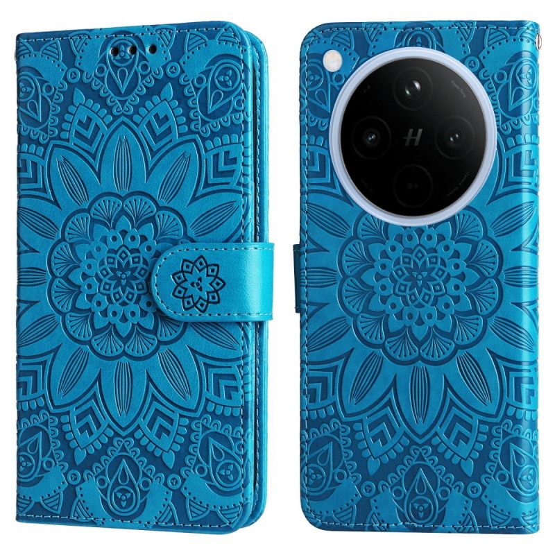 Δερματινη Θηκη Oppo Find X8 Σχέδιο Ηλίανθου