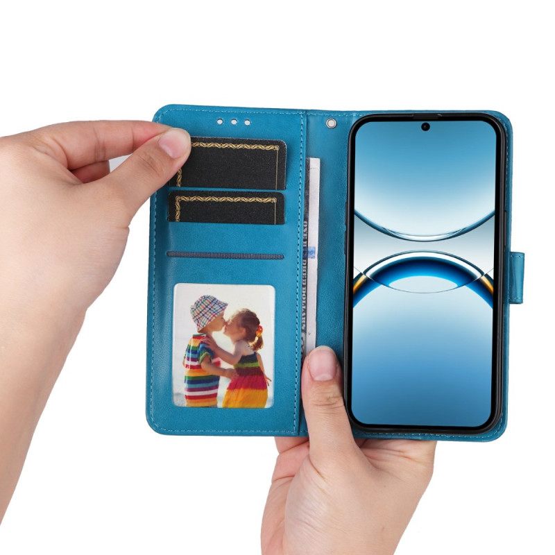 Δερματινη Θηκη Oppo Find X8 Σχέδιο Ηλίανθου